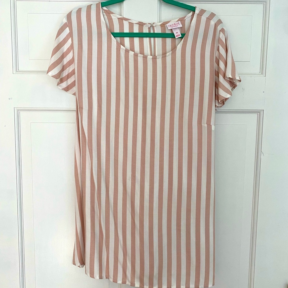 Isabel Maternity Striped Blouse